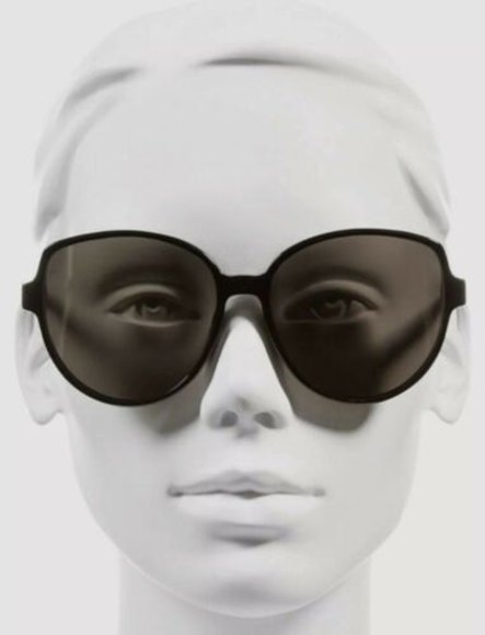 Dior TAONR Black Havana Round oversized Sunglasses - Picture 4 of 10